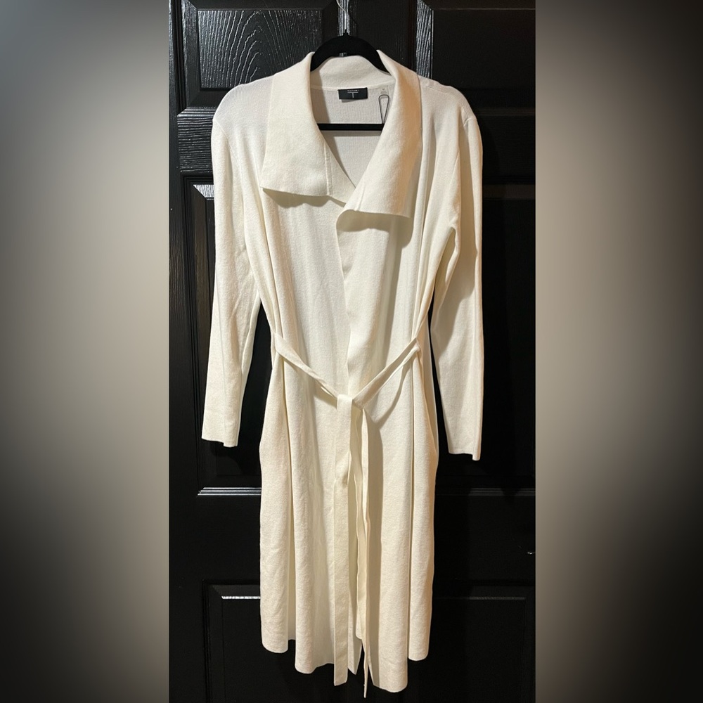NEW Tahari Belted Knit Cardigan Sweater NWT
